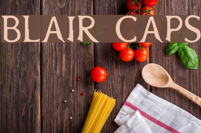 Blair Caps Example 1