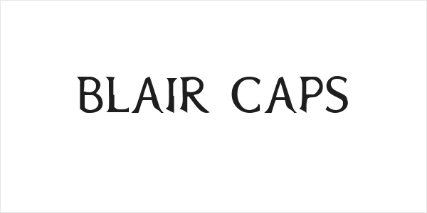Blair Caps Logo