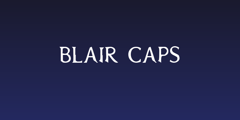 Blair Caps Social Header