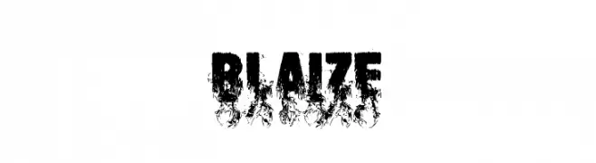 Blaize  フリーフォントのダウンロード