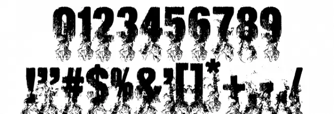 Blaize Font OTHER CHARS