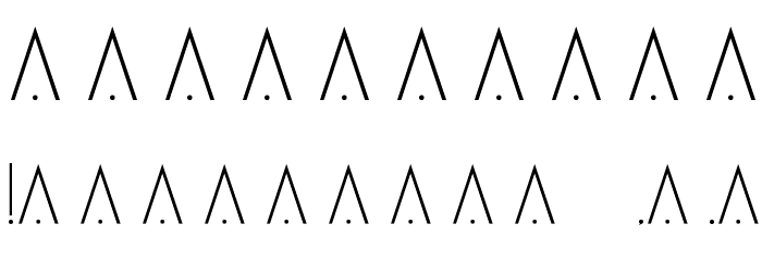 Blake Font OTHER CHARS