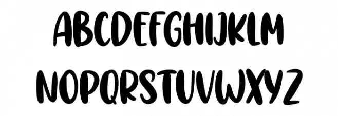 Blakecats Free Regular फ़ॉन्ट लोअरकेस