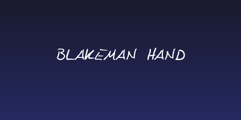 Blakeman Hand Social Header