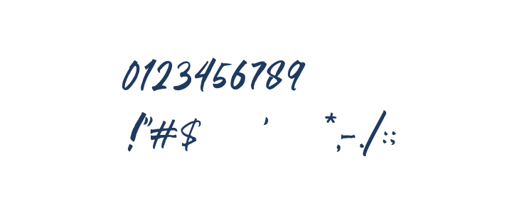 Blakestone DEMO-Regular Other Characters