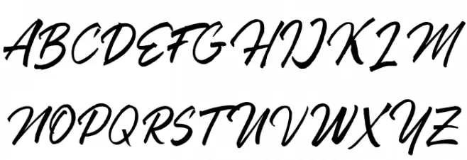 Blakestone DEMO-Regular Schriftart Groß