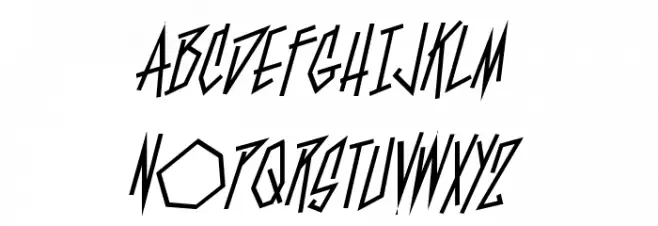 BlamBlam BB Schriftart Groß