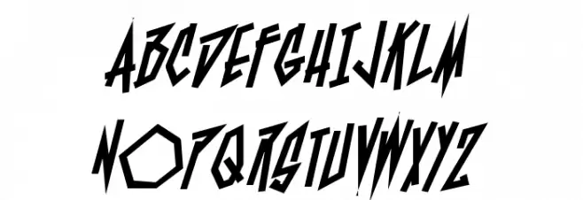 BlamBlam Heavy BB Caratteri MAIUSCOLE