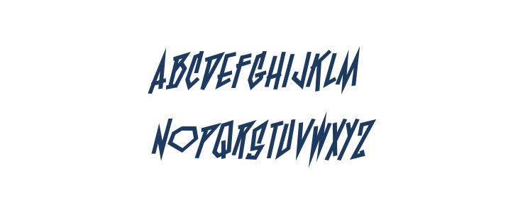 BlamBlam Heavy BB Lowercase