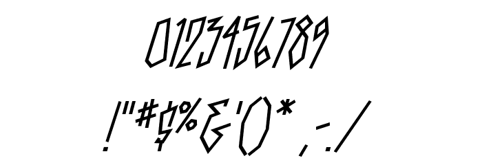 BlamBlamBB Font OTHER CHARS