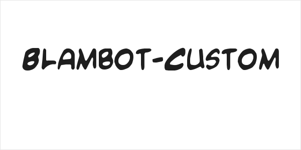 Blambot-Custom Logo