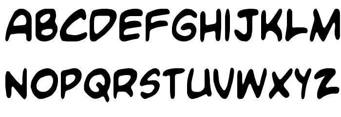 Blambot-Custom Font LOWERCASE