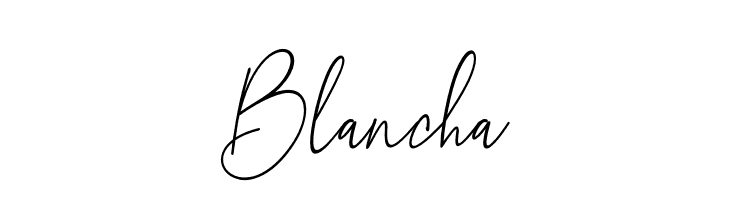 Blancha  フリーフォントのダウンロード