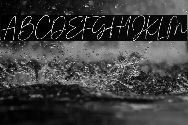 Blancha Font examples