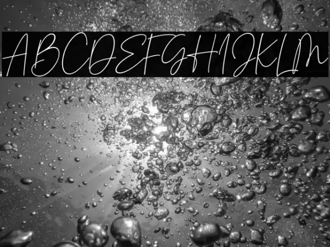 Blancha Font examples