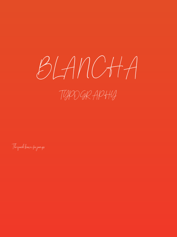 Blancha Poster