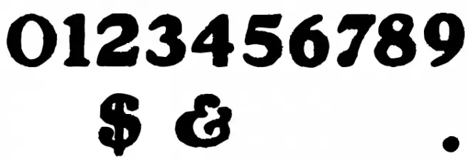 BlanchardInland Font OTHER CHARS