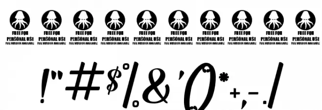 Blanche de la Fontaine Font OTHER CHARS