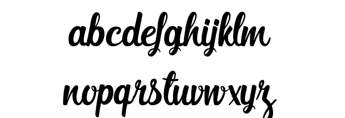 Blanche de la Fontaine Font LOWERCASE