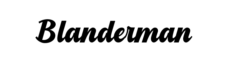 Blanderman  Descarca Fonturi Gratis