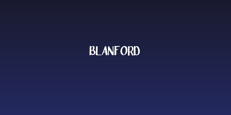 Blanford Social Header
