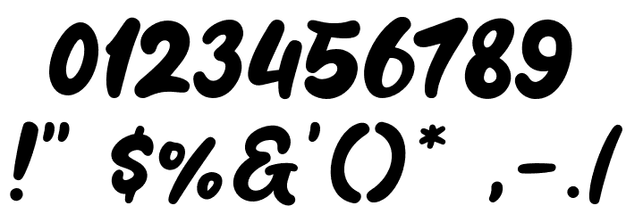 Blang Yellow 字体 其它煤焦