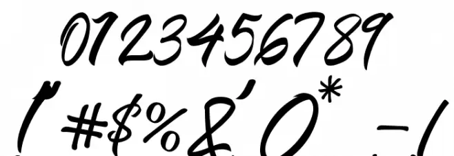 BlangkonScript Font OTHER CHARS