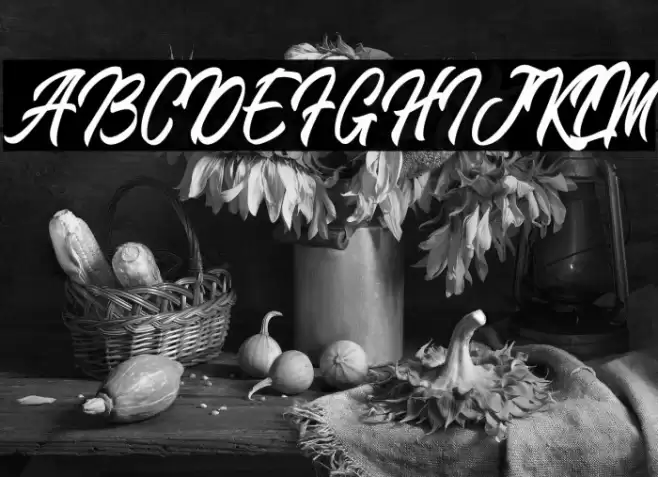 BlangkonScript Font examples