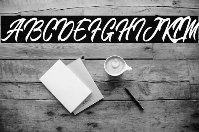 BlangkonScript Font examples