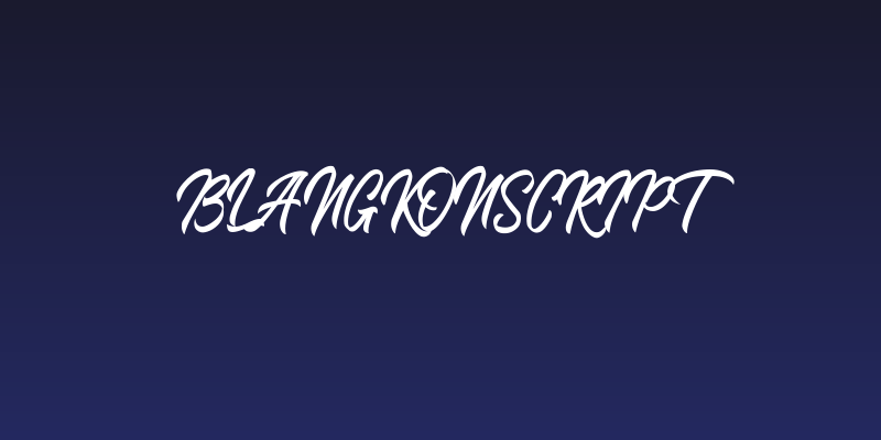 BlangkonScript Social Header