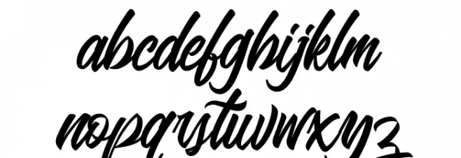 BlangkonScript Polices MINUSCULES
