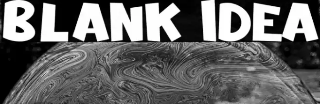 Blank Idea Font examples