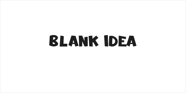 Blank Idea Logo