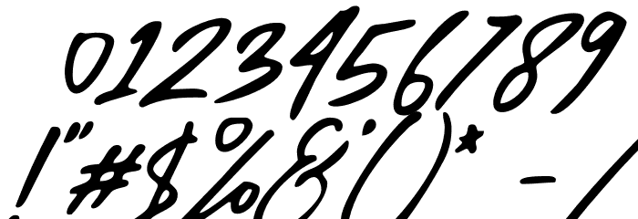 Blank Magic Font OTHER CHARS