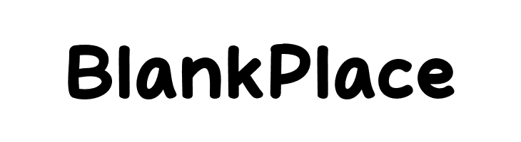 Blank Place  नि: शुल्क फ़ॉन्ट्स डाउनलोड