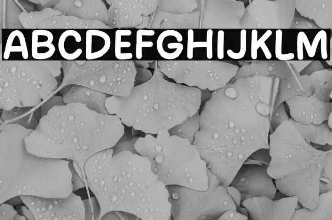 Blank Place Font examples