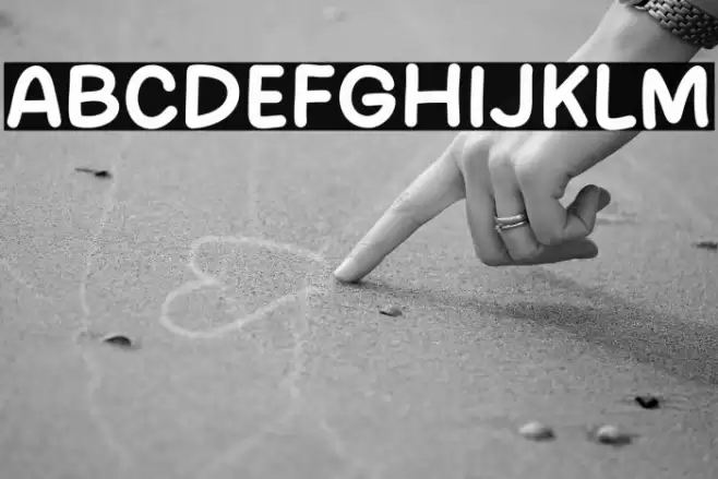 Blank Place Font examples