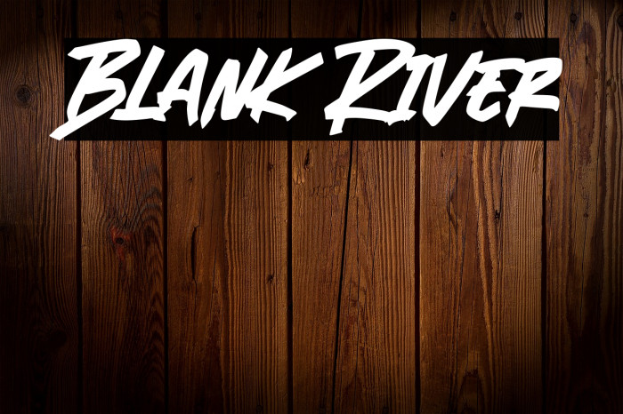 Blank River Example 1