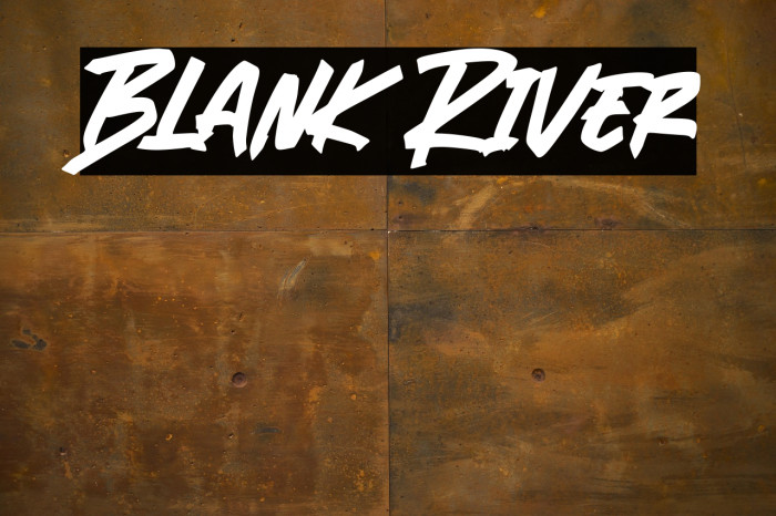 Blank River Example 3