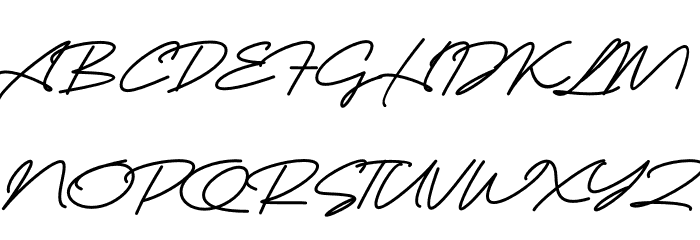 Blank Script Fuentes MAYÚSCULAS