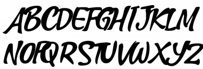 Blank Smile Font Alte caractere