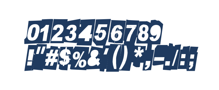 Blankblizzkriegi Italic Other Characters