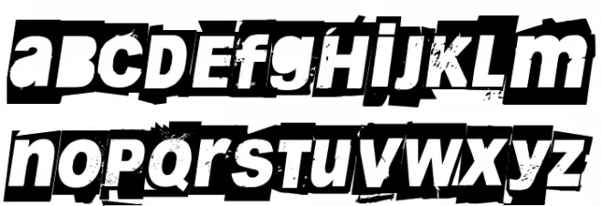 Blankblizzkriegi Italic Fuentes MINÚSCULAS
