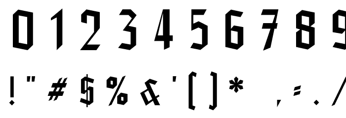 Blankenburg_UNZ1A Italic Font OTHER CHARS