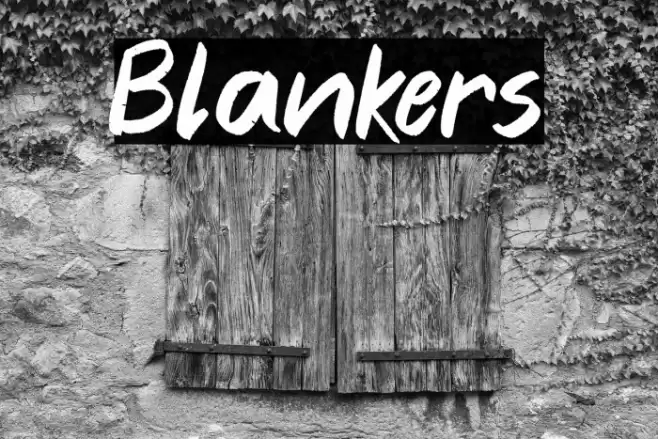 Blankers Font examples