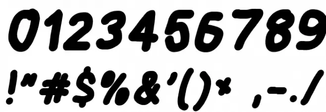 Blanket Black Oblique Font OTHER CHARS