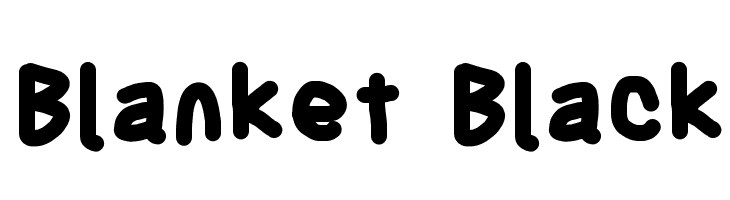 Blanket Black  免费字体下载