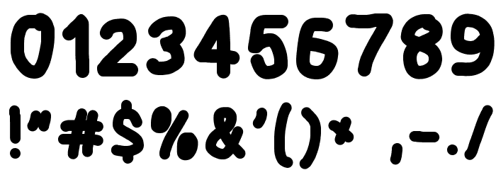 Blanket Black Font OTHER CHARS