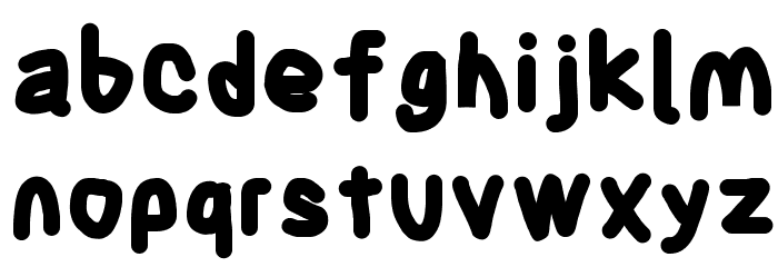 Blanket Black Font LOWERCASE