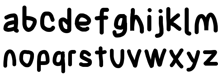 Blanket Bold Font LOWERCASE